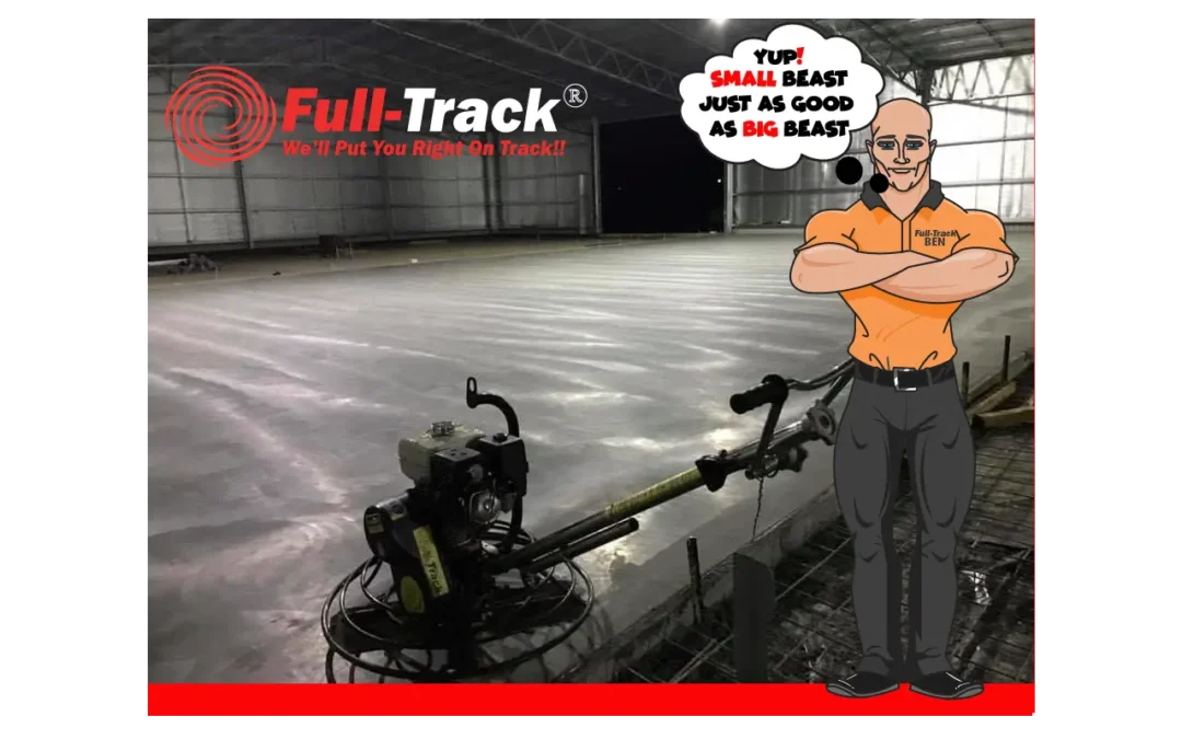 Unleashing Unrivaled Concrete Finishing with Full-Track Power Trowels: Performance, Efficiency, and Durability